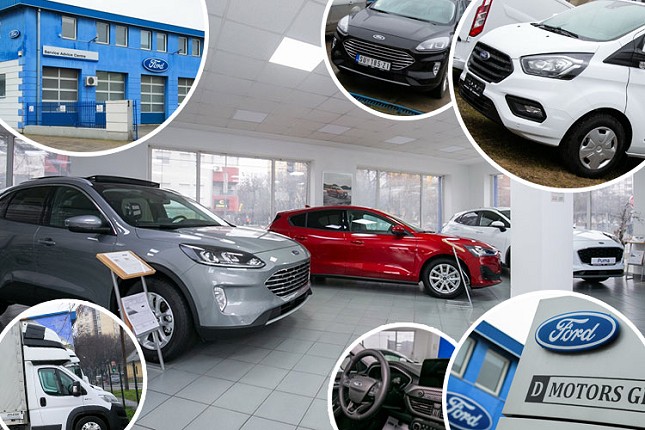 U "Ford" salonu dostupni svi modeli putničkih i teretnih vozila