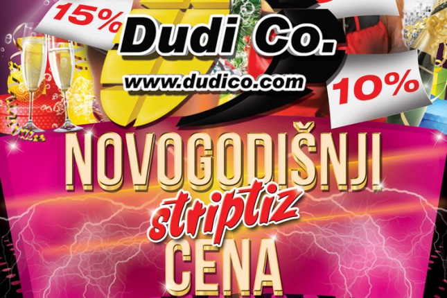 Novogodišnje sniženje u Dudi prodavnicama