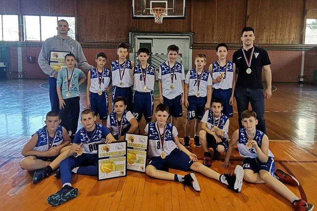 Košarka: U11 selekcija OKK "Spartak" pobednik minibasket lige