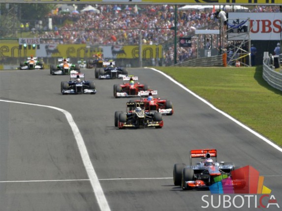 Jedan dan na trci Formule 1 - Hungaroring 2012.