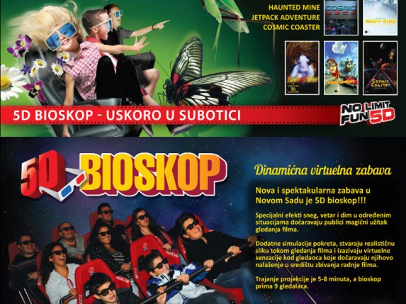 5D bioskop uskoro u Subotici