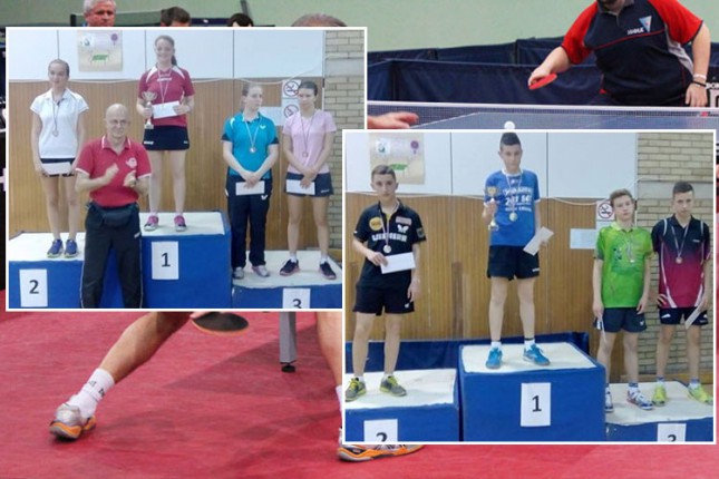 Kadeti i juniori Stonoteniskog kluba "Spartak" osvojili dve medalje na Prvenstvu Novog Sada