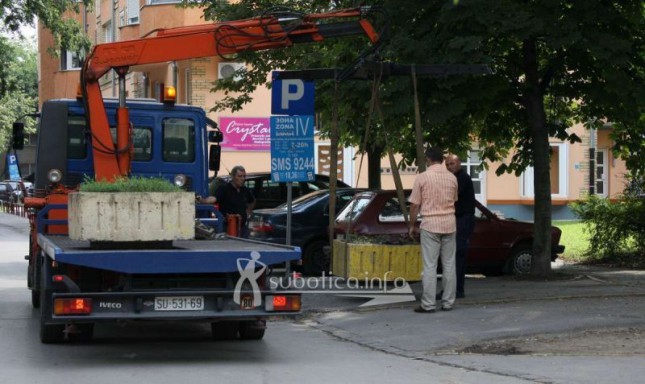 Prepreke za parkiranje kamiona