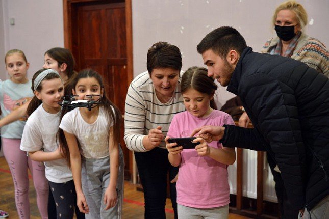 Dron kao nastavno sredstvo u OŠ "Matija Gubec"