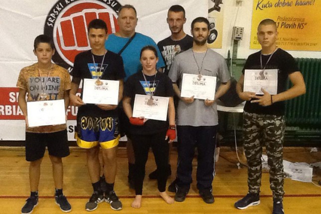 Pet medalja kikboksera Spartaka na Balkanskom prvenstvu