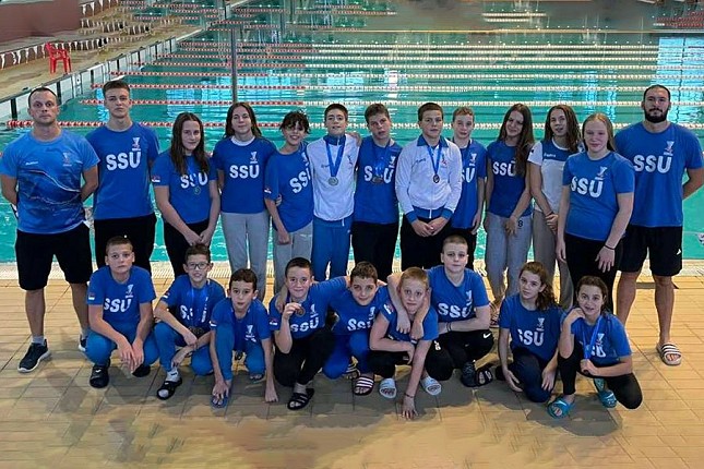 Plivanje: Odličan nastup Spartaka u Novom Sadu, osvojena 21 medalja
