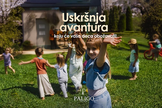 Uskršnja avantura za decu u Paligo Palati