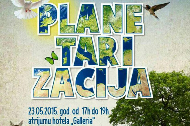 Ekološka radionica za decu u okviru manifestacije "Planetarizacija"