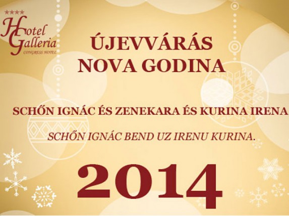 Doček Nove godine u hotelu Galleria - delimo 4x1 kartu za doček Nove godine