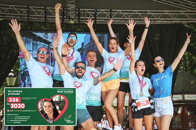 Humanitarna štafetna trka za Andreu Mudrić