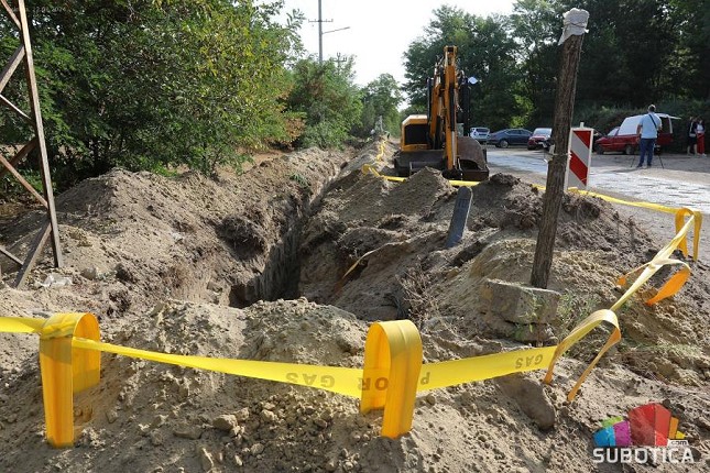 Proširuje se gasovodna mreža u dužini od 15km, radovi započeli na Kelebiji