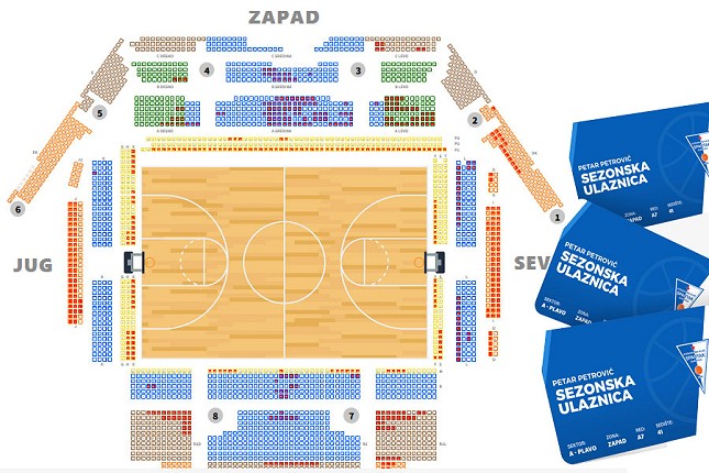 Košarka: Počela prodaja sezonskih ulaznica - Spartak u borbi na tri fronta