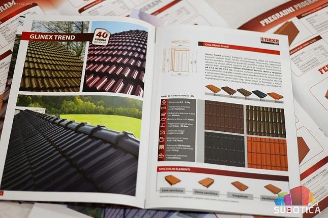 Firma "Fibac" predstavila "Nexe" crepove