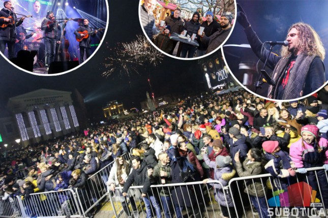 Dve hiljade građana ispratilo 2019. na Gradskom trgu