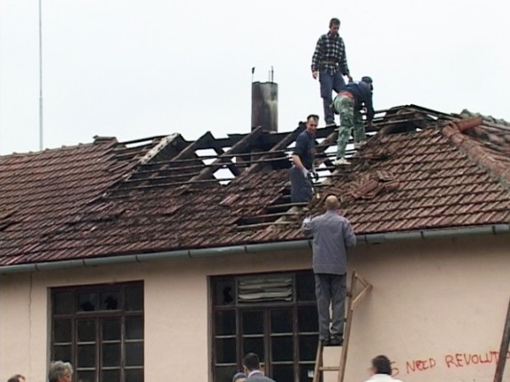 Požar u fabrici nameštaja Bajmok