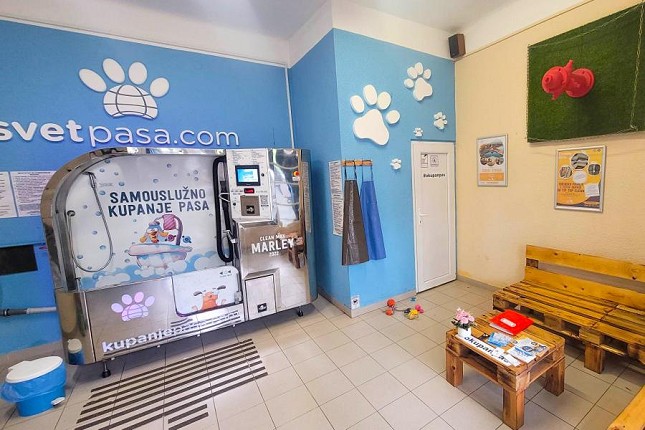 Vikend besplatnog kupanja pasa u samouslužnoj perionici