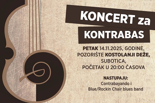 Dobrotvorni „Koncert za kontrabas“ - bendovi i publika udruženi u zajedničkom cilju