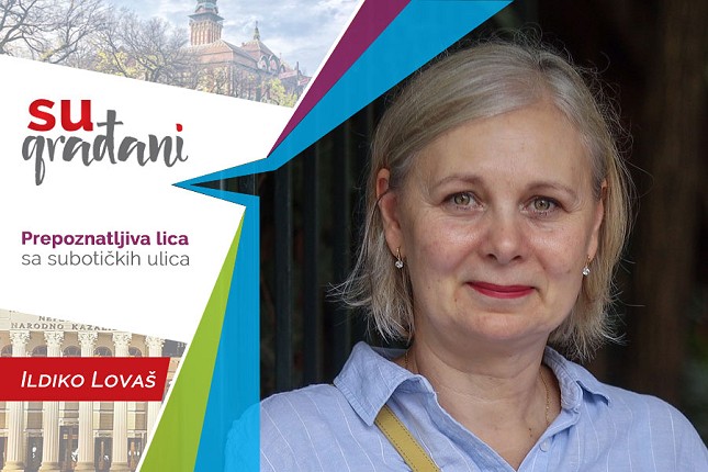 SUgrađani: Ildiko Lovaš - "Pišem i onda kada ne pišem!"