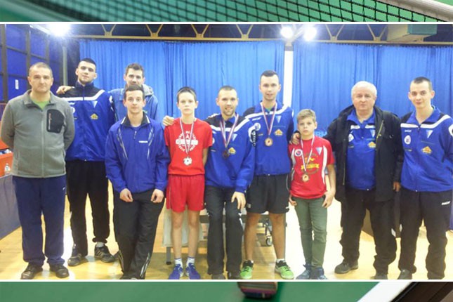 Stoni tenis: 8 medalja Spartaka na Prvenstvu Vojvodine