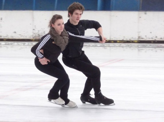 Novi plesni par u Klizačkom klubu "Spartak"