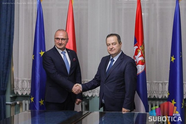 Šefovi diplomatije Srbije i Hrvatske sastali se u Subotici