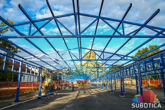 Trg u Čantaviru gotov za dve nedelje