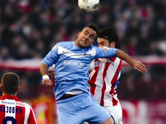 Poraz fudbalera Spartaka od Crvene zvezde (4:1)