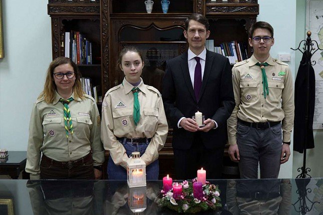 Plamen mira iz Vitlejema u Gradskoj kući 