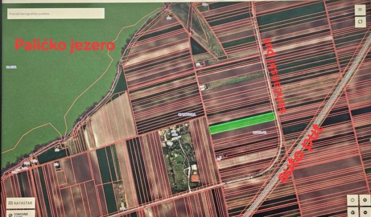 Plac, Palić, 134.93a (ID: 119051) | Nekretnine Subotica