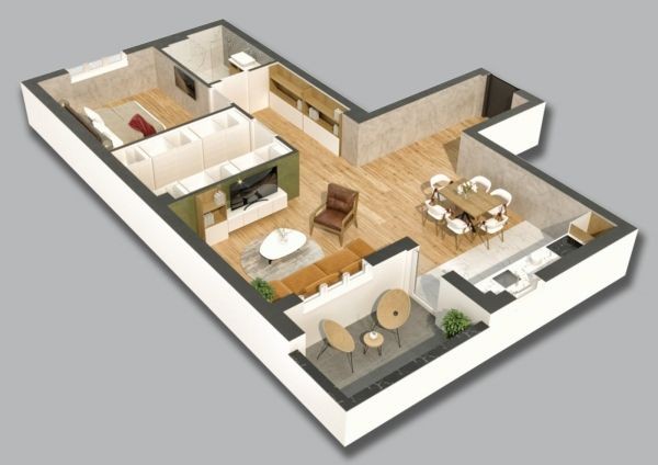 Stan, Centar 1, 72m2 (ID: 112082) | Nekretnine Subotica