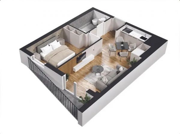 Stan, Centar 3, 41m2 (ID: 90098) | Nekretnine Subotica