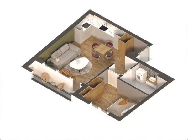 Stan, Centar 3, 47m2 (ID: 90101) | Nekretnine Subotica