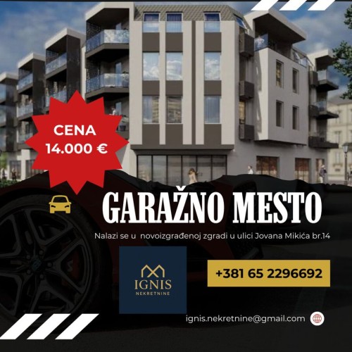 Garaža / parking, Jovana Mikića 14 (ID: 105207) | Nekretnine Subotica