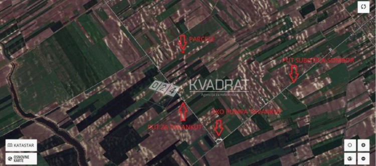 Plac, Tavankut, 13.7a (ID: 117229) | Nekretnine Subotica