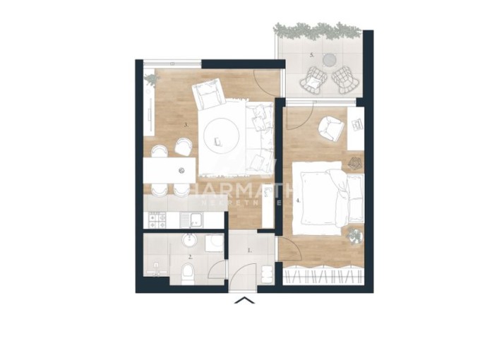 Stan, Kanjiški put, 54m2 (ID: 102256) | Nekretnine Subotica