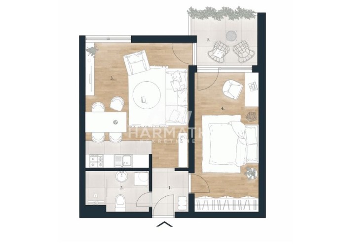 Stan, Kanjiški put, 54m2 (ID: 102258) | Nekretnine Subotica