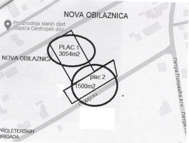 Plac, Srpski Šor, 45.54a (ID: 116291) | Nekretnine Subotica