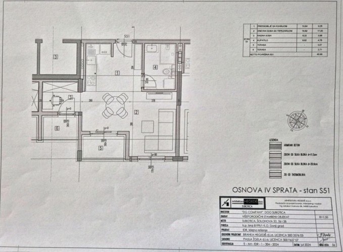 Stan, Šolohova 22, 41m2 (ID: 112324) | Nekretnine Subotica