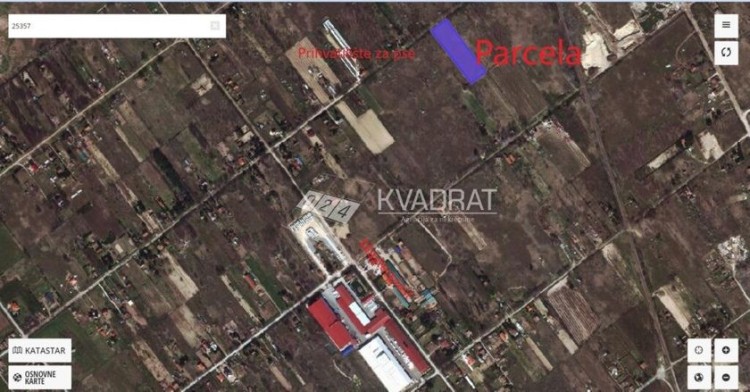 Plac, Srpski Šor, 74.48a (ID: 115565) | Nekretnine Subotica