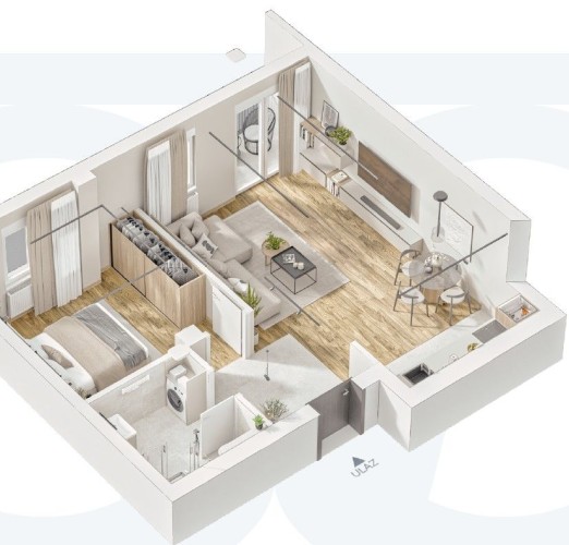 Stan, Radijalac, 51m2 (ID: 116567) | Nekretnine Subotica