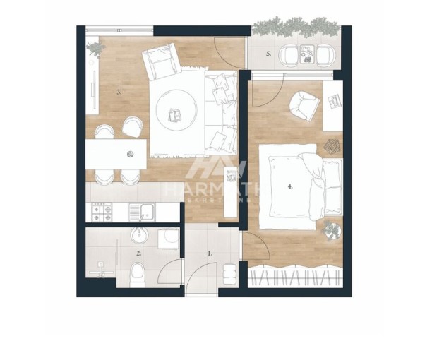 Stan, Kanjiški put, 51m2 (ID: 117631) | Nekretnine Subotica