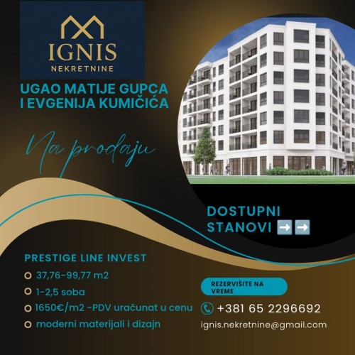 Stan, Evgenija Kumičića, 45m2 (ID: 110641) | Nekretnine Subotica