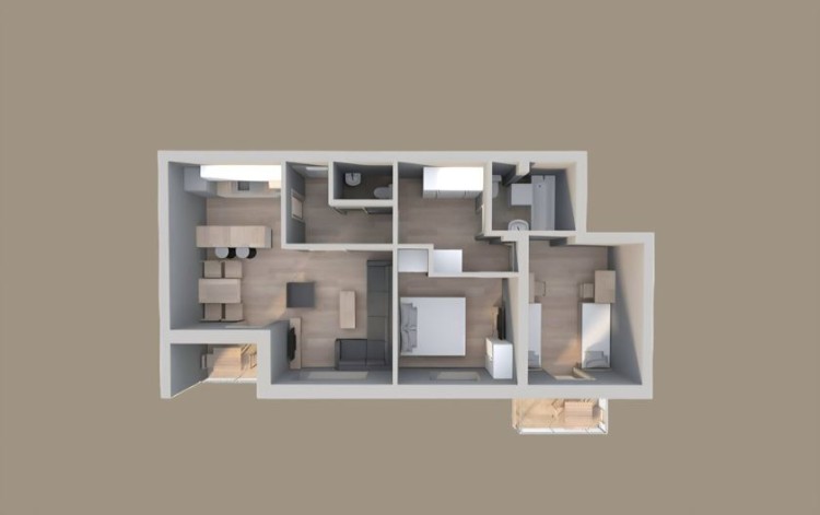 Stan, Braće Majera, 64m2 (ID: 101688) | Nekretnine Subotica