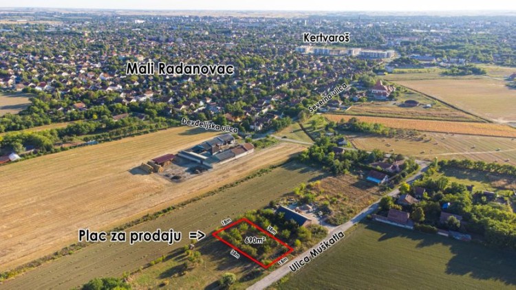 Plac, Mali Radanovac, 6.9a (ID: 100792) | Nekretnine Subotica