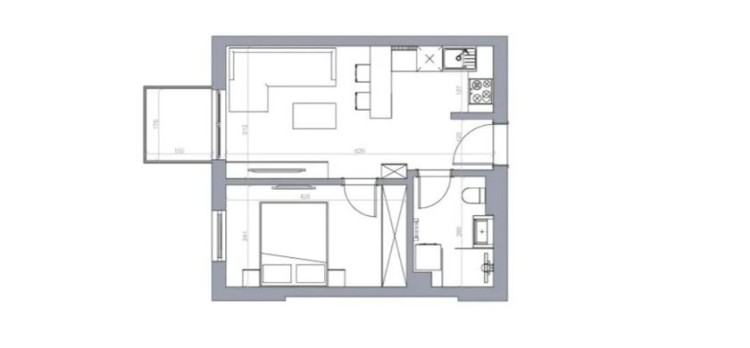 Stan, Centar 2, 36m2 (ID: 113860) | Nekretnine Subotica