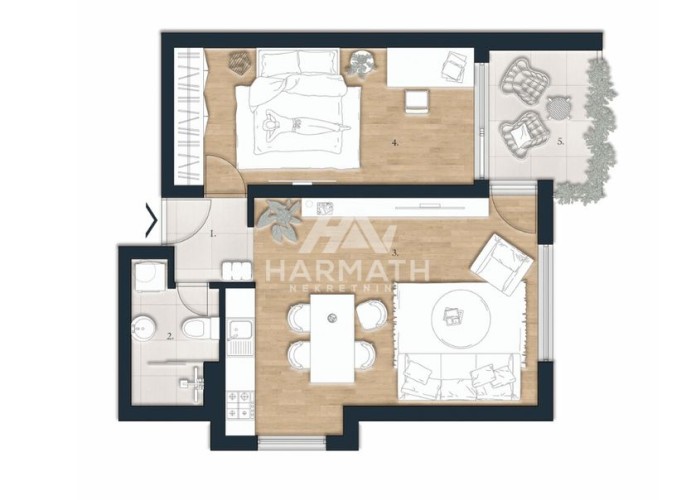 Stan, Kanjiški put, 56m2 (ID: 89901) | Nekretnine Subotica