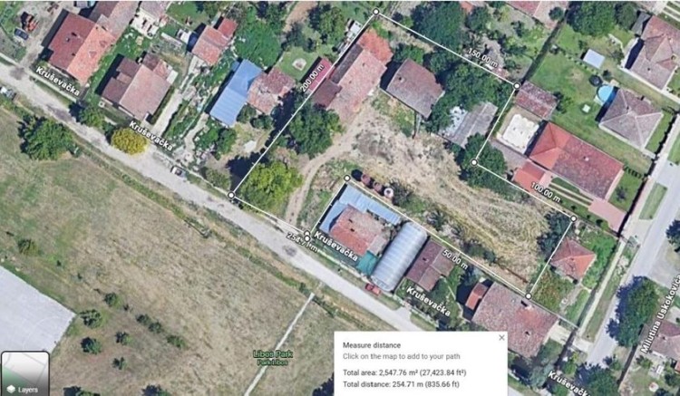 Plac, Kruševačka, 25a (ID: 109922) | Nekretnine Subotica