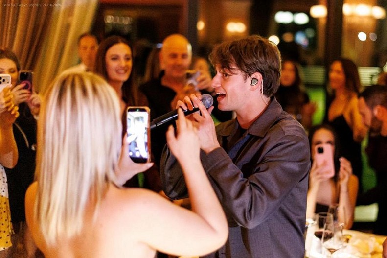 Jakov Jozinović priredio spektakularan nastup u Vinariji Zvonko Bogdan