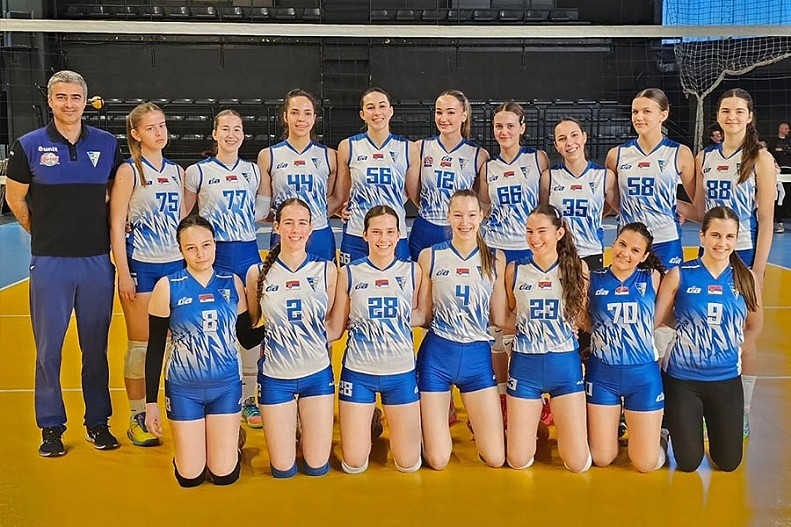 Odbojka:  Spartak domaćin završnog turnira za kadetkinje, "golubice" obezbedile plasman među osam najboljih