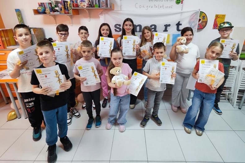 Izuzetan uspeh đaka "LC Smart" škole na međunarodnom takmičenju iz engleskog jezika